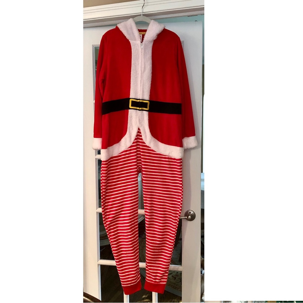 Santa Clause Sleepwear with hood M/L